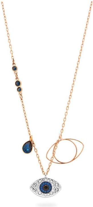Immagine prodotto Swarovski Duo Evil Eye (Acciaio inossidabile, 38 cm)