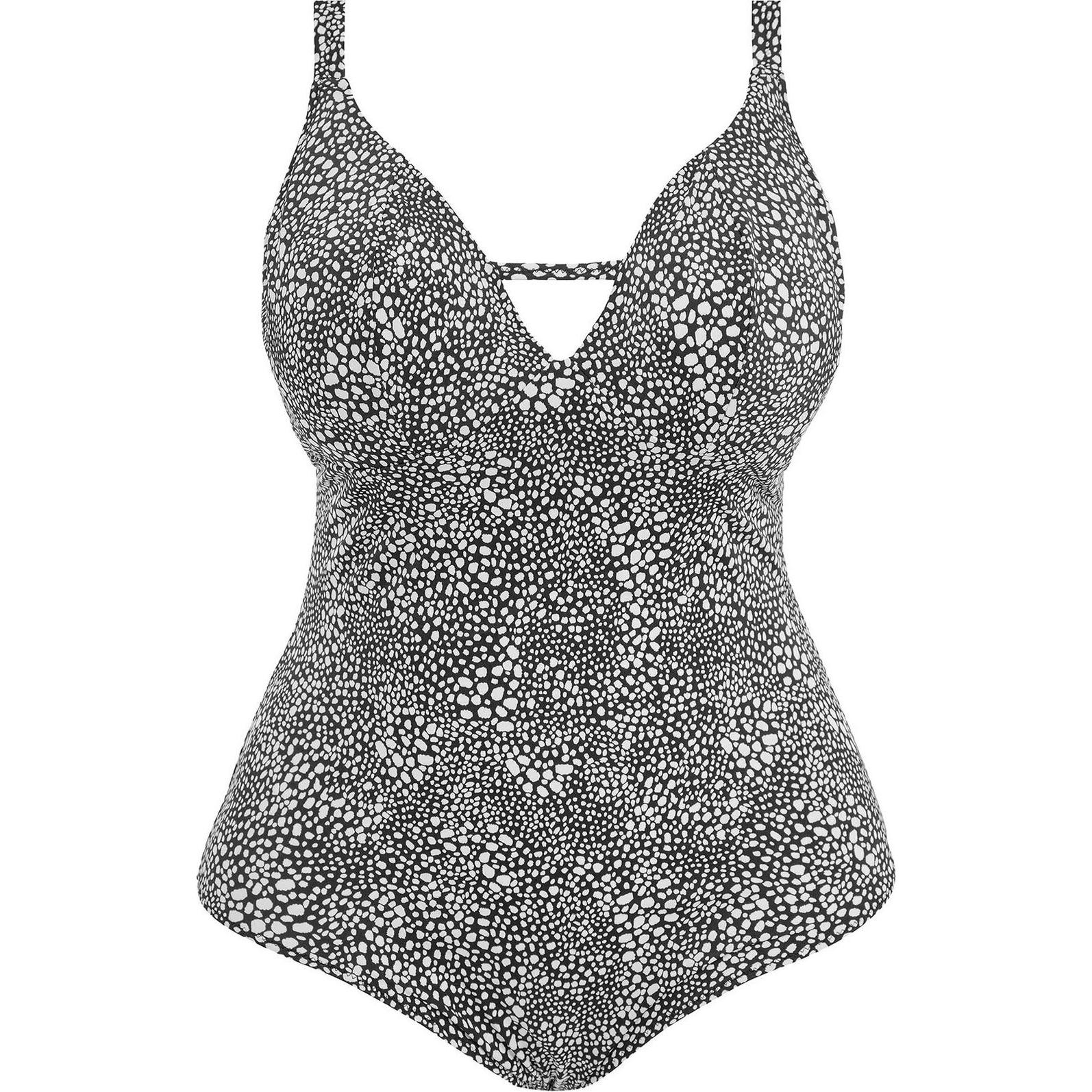 Elomi, Damen, Badeanzug, badeanzug, damen pebble, Schwarz, (100 K)