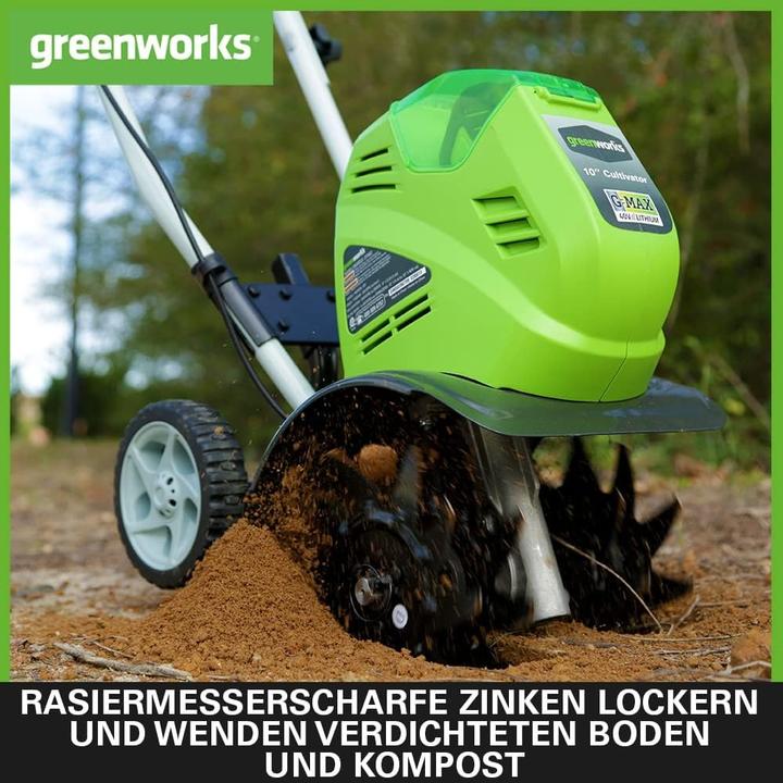 Image du produit Greenworks Glebogryzarka GR27087SET