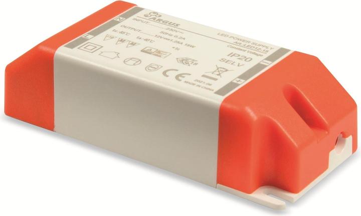 Actual product image Intertech LED Driver LED 12-15 12V output voltage 15W power