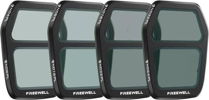 Freewell Air 3S Filters - Bright day - 4Pack (Drohnen Filter, DJI Air 3s)