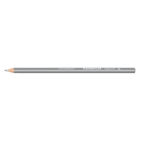 Actual product image Staedtler Triangular coloured pencil ergosoft, triangular, light grey (Light grey, 1 x)