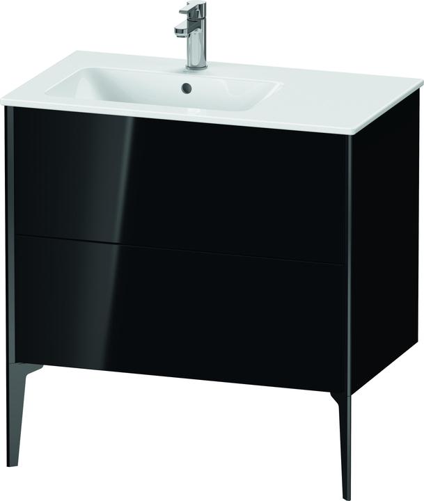 Actual product image Duravit XViu 4486 Vanity unit vertical, 2 drawers, for wash basin ME by Starck 234583 Basin left, 81 (81 x 48 x 59.5 cm)