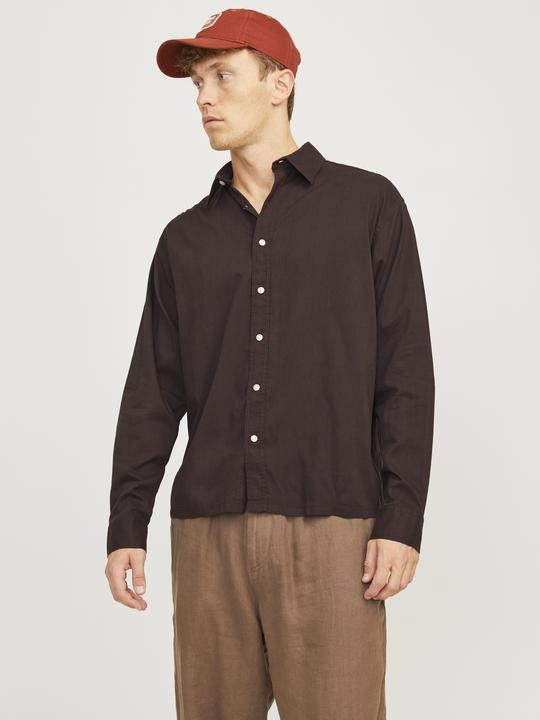 Actual product image Jack & Jones Jorjoshua Cropped Shirt Ls Smu Ln (XS)