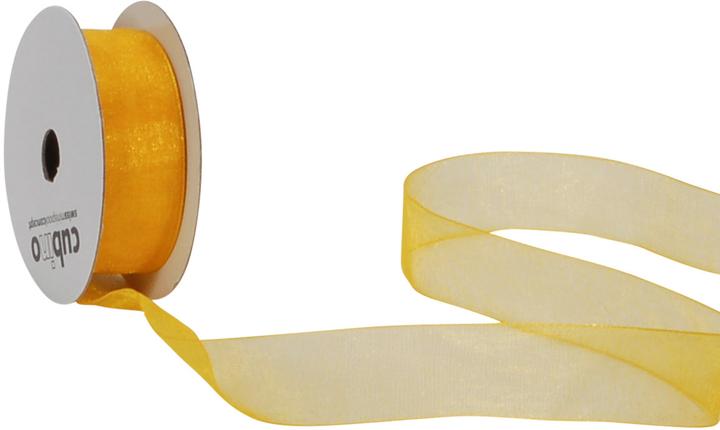 Produktbild Spyk Band Cubino Organsa 2682.049 25mmx6m gelb (1x)