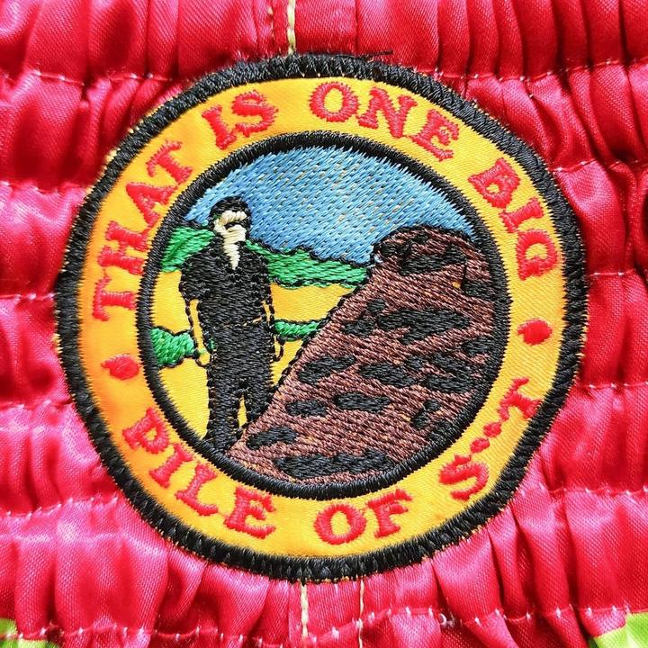 Produktbild 8Weapons Muay Thai Shorts Jurassic Grün/Rot XL (XL)