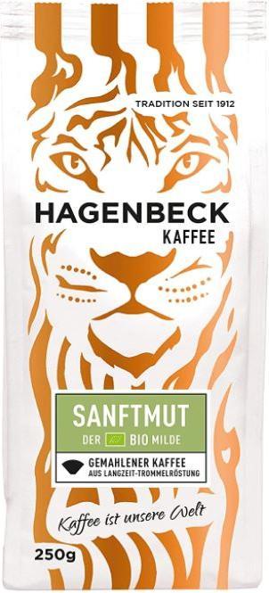 Hagenbeck Kaffee Organic gentleness 250g ground (Medium roast, 250 g)