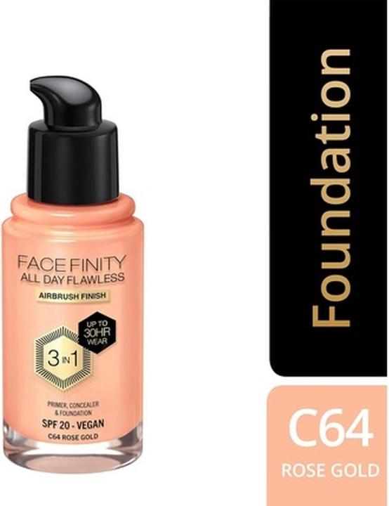 Produktbild Max Factor Facefinity All Day Flawless (C64 Rose Gold)