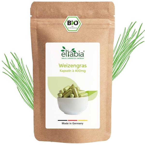 Image du produit Eltabia Gélules d'herbe de blé bio 100 (100 pièce(s), Capsules)
