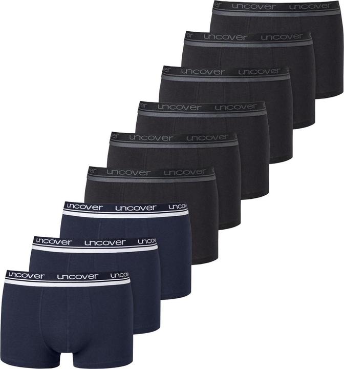 Produktbild Uncover by Schiesser 9er Pack Basic Retro Short / Pant (L, 9er Pack)