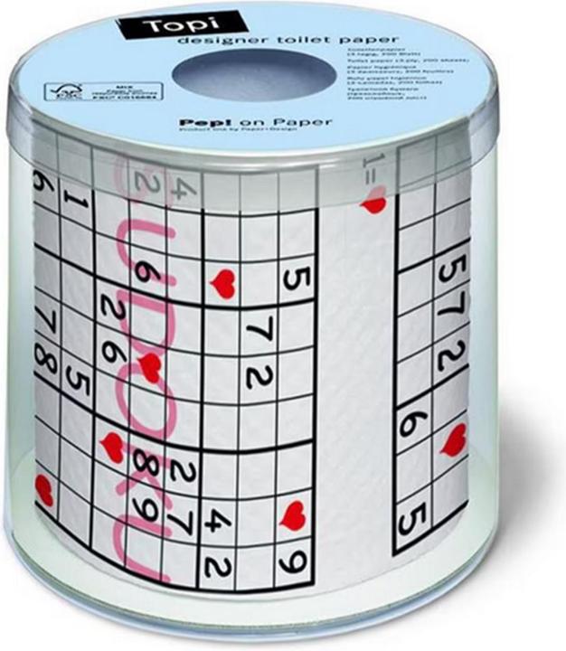 Produktbild Paper + Design Toilettenpapier Sudoku (1 x)