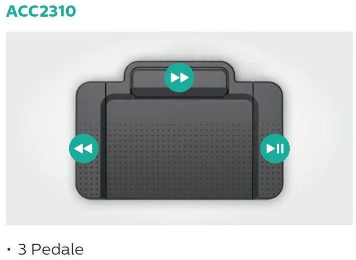 Image du produit Philips ACC2310 Pédale de commande USB