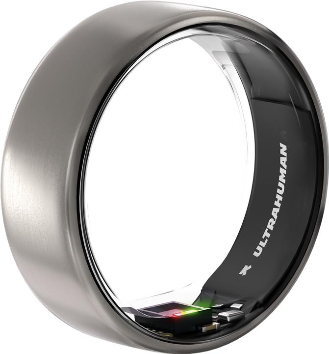 Produktbild Ultrahuman Ring AIR Raw Titanium - Size 14 (14, Raw Titanium)