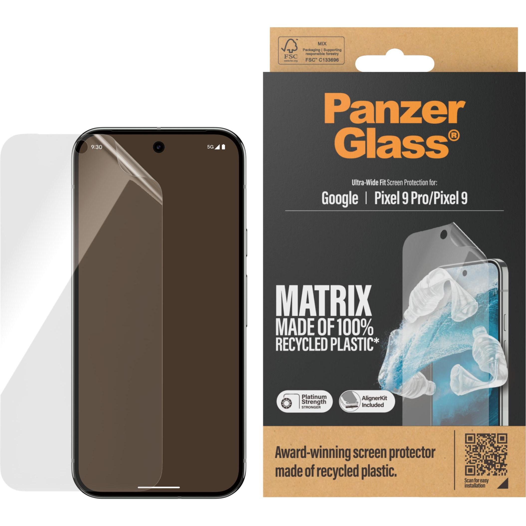 Thumbnail - PanzerGlass Ultra-Wide Fit (1 Stück, Google Pixel 9 Pro, Google Pixel 9), Smartphone Schutzfolie, Transparent