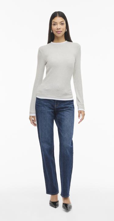 Immagine prodotto Vila VIADI Rundhals Oberteil mit langen Ärmeln (L)