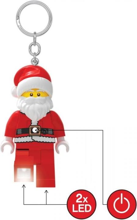 Image du produit Euromic LEGO - Keychain w/LED - Père Noël (4006036-LGL-KE189H)