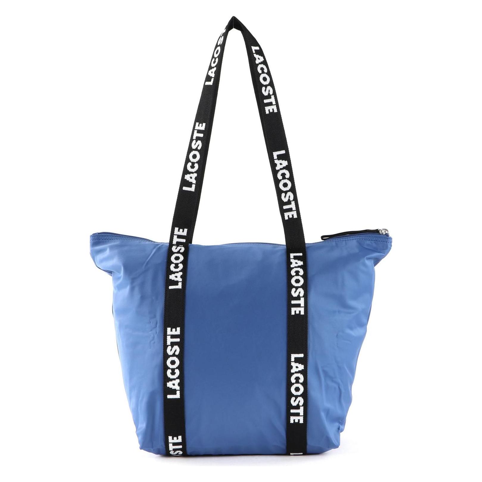 Lacoste, Damen, Tasche, Izzie Seasonal Shopping Bag, Blau