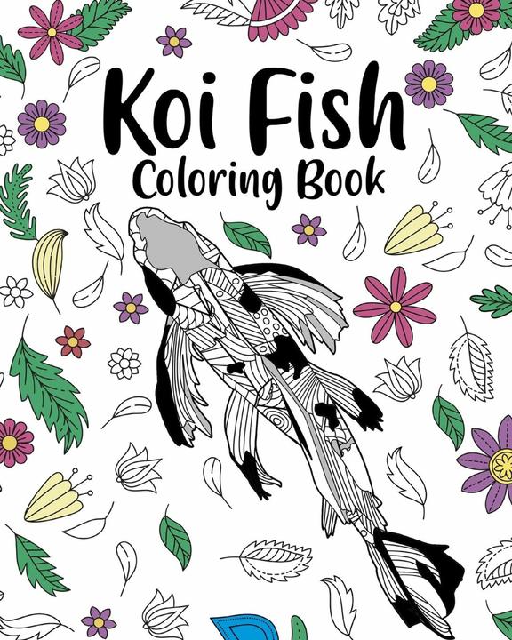 Produktbild Koi Fish Coloring Book