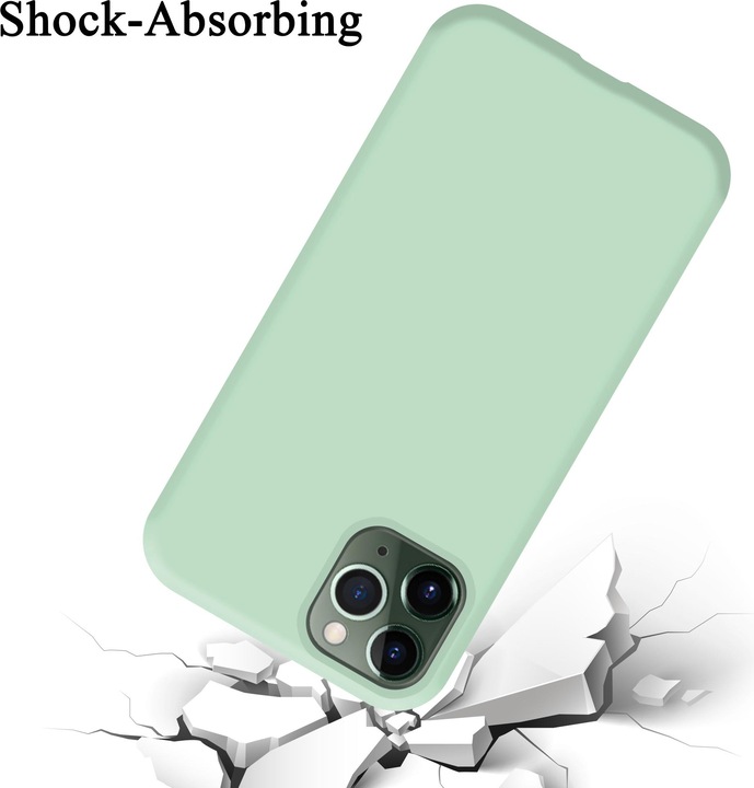 Actual product image Cadorabo TPU Liquid Silicone Case Cover (Apple iPhone 11 Pro Max)