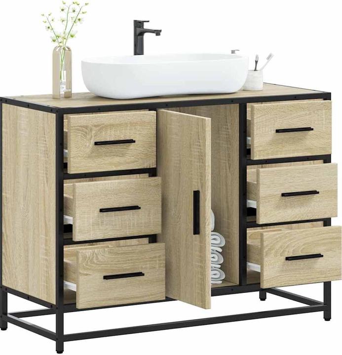 Image du produit VidaXL Meuble sous lavabo (80 x 33 x 60 cm)