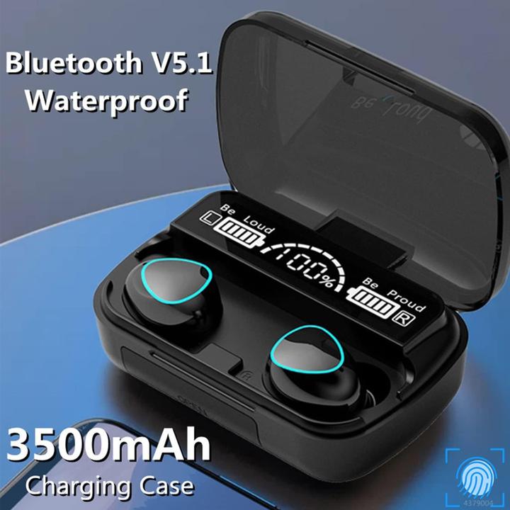 Image du produit Jmamba Écouteurs sans fil, autonomie 140h, étanches IPX7, réduction de bruit, boîtier de recharge (DNC, Sans fil)