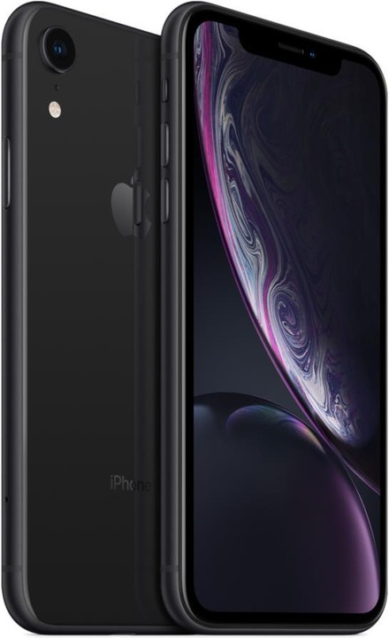 Image du produit Apple iPhone XR (128 Go, Noir, 6.10", SIM + eSIM, 12 Mpx, 4G)