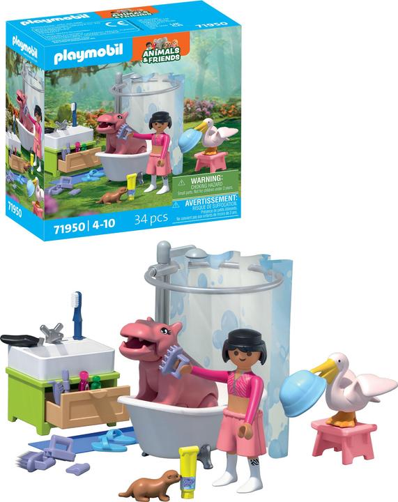 Produktbild Playmobil Tierischer Badespass