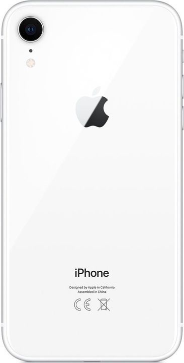 Produktbild Apple iPhone XR (64 GB, White, 6.10", SIM + eSIM, 12 Mpx, 4G)