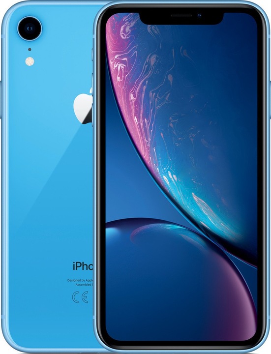 Produktbild Apple iPhone XR (64 GB, Blue, 6.10", SIM + eSIM, 12 Mpx, 4G)