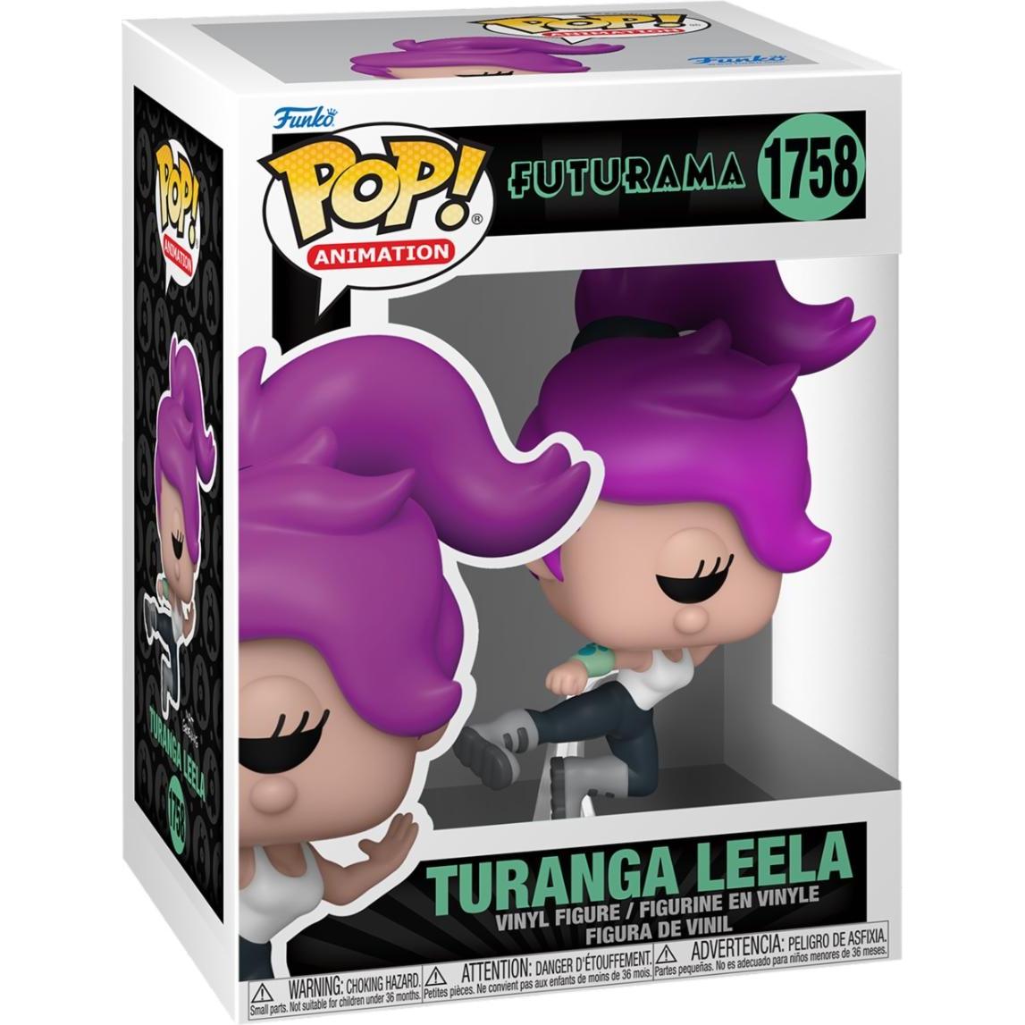 Thumbnail - Funko Futurama Pop! Animation Vinyl Figur Turanga Leela 9 cm