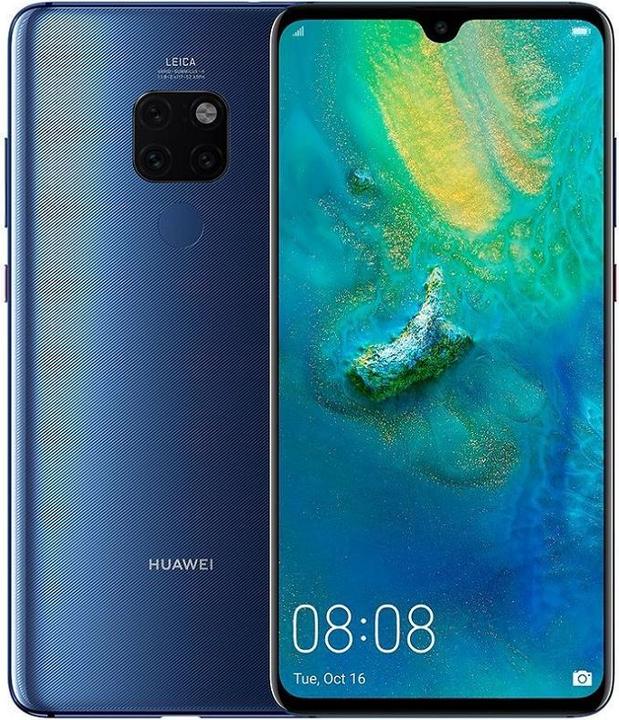 Image du produit Huawei Mate 20 (128 Go, Midnight Blue, 6.53", Double SIM hybride, 4G)