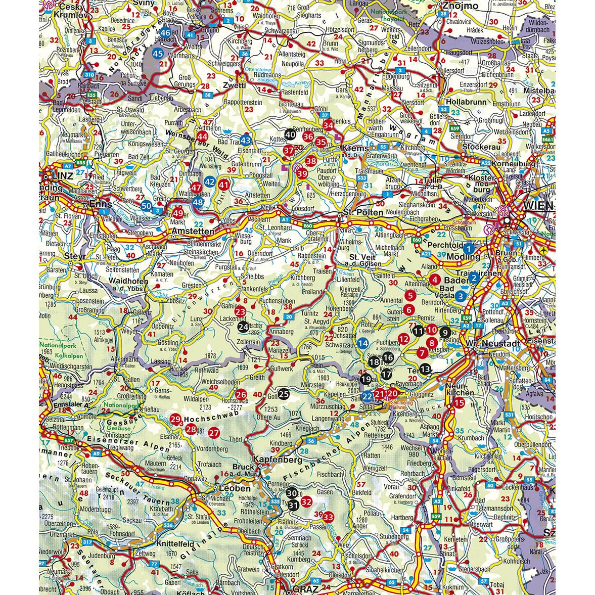 Thumbnail - Wilde Wege Ostösterreich, Ratgeber von Andreas Adelmann