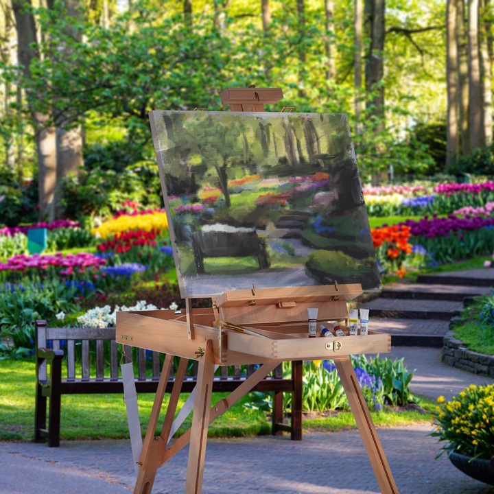Produktbild Relaxdays Kofferstaffelei