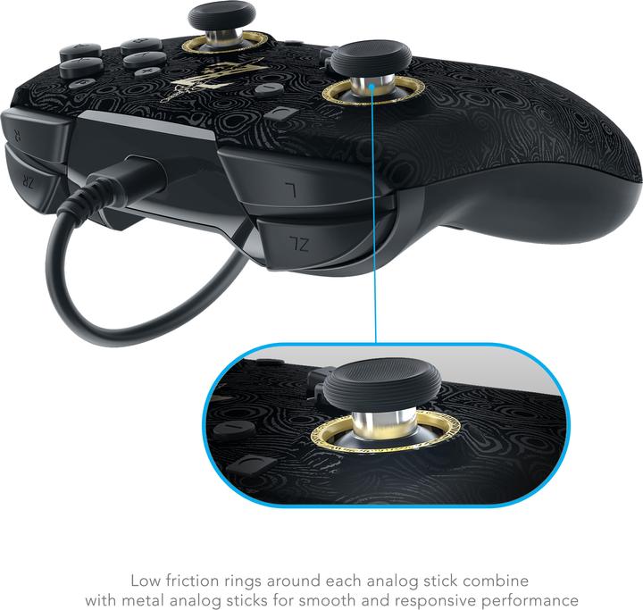 Actual product image PDP Faceoff Deluxe - Wired Pro Controller (Switch)