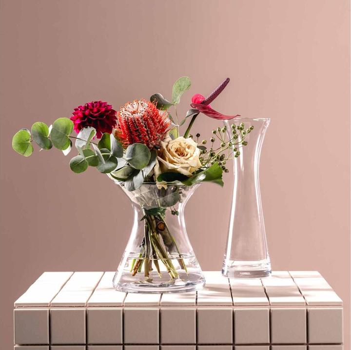 Actual product image Leonardo Vase Gia 17 cm, Transparent (1x, 3.81 l)