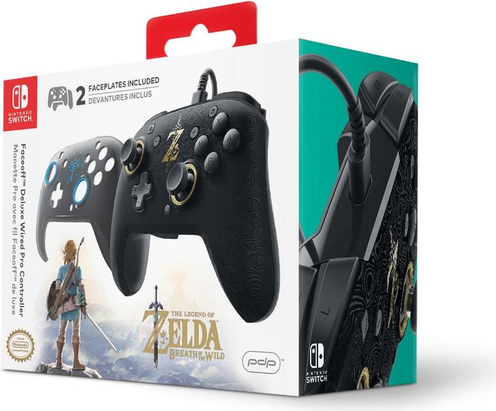 Actual product image PDP Faceoff Deluxe - Wired Pro Controller (Switch)