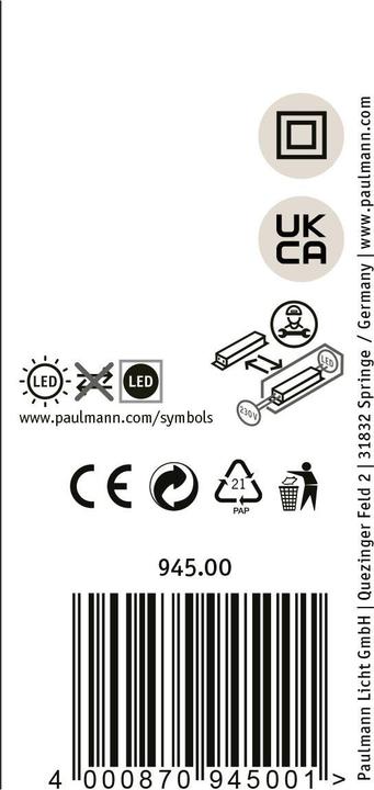 Image du produit Paulmann Concrea (630 lm, IP65)
