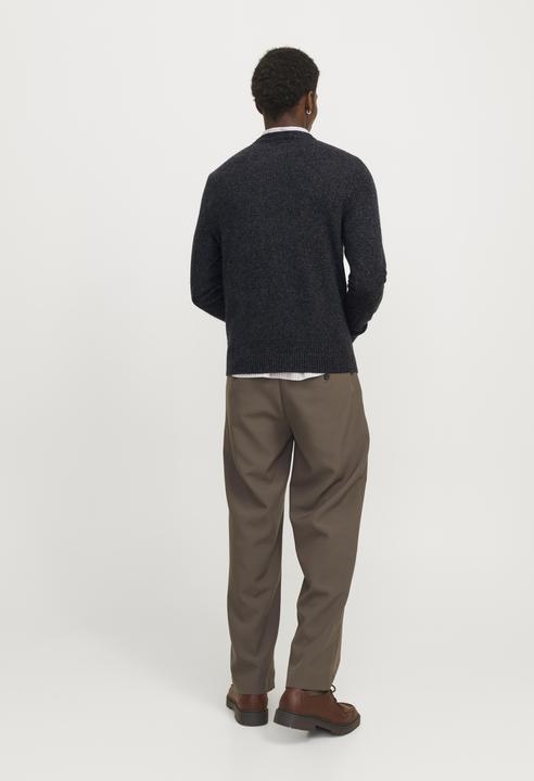 Produktbild Jack & Jones Einfarbig Strickpullover mit Rundhals Strickpullover mit Rundhals (XL)