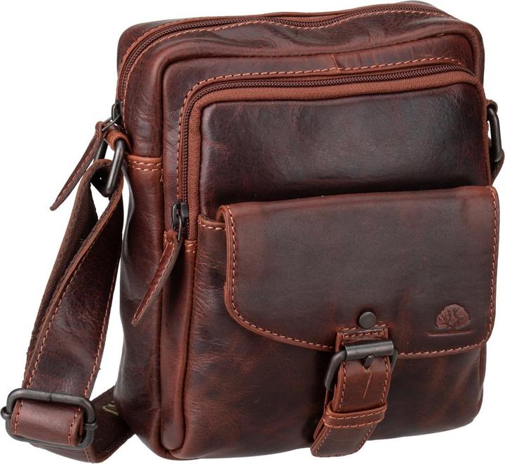 Actual product image Greenburry Rugged shoulder bag leather 21 cm