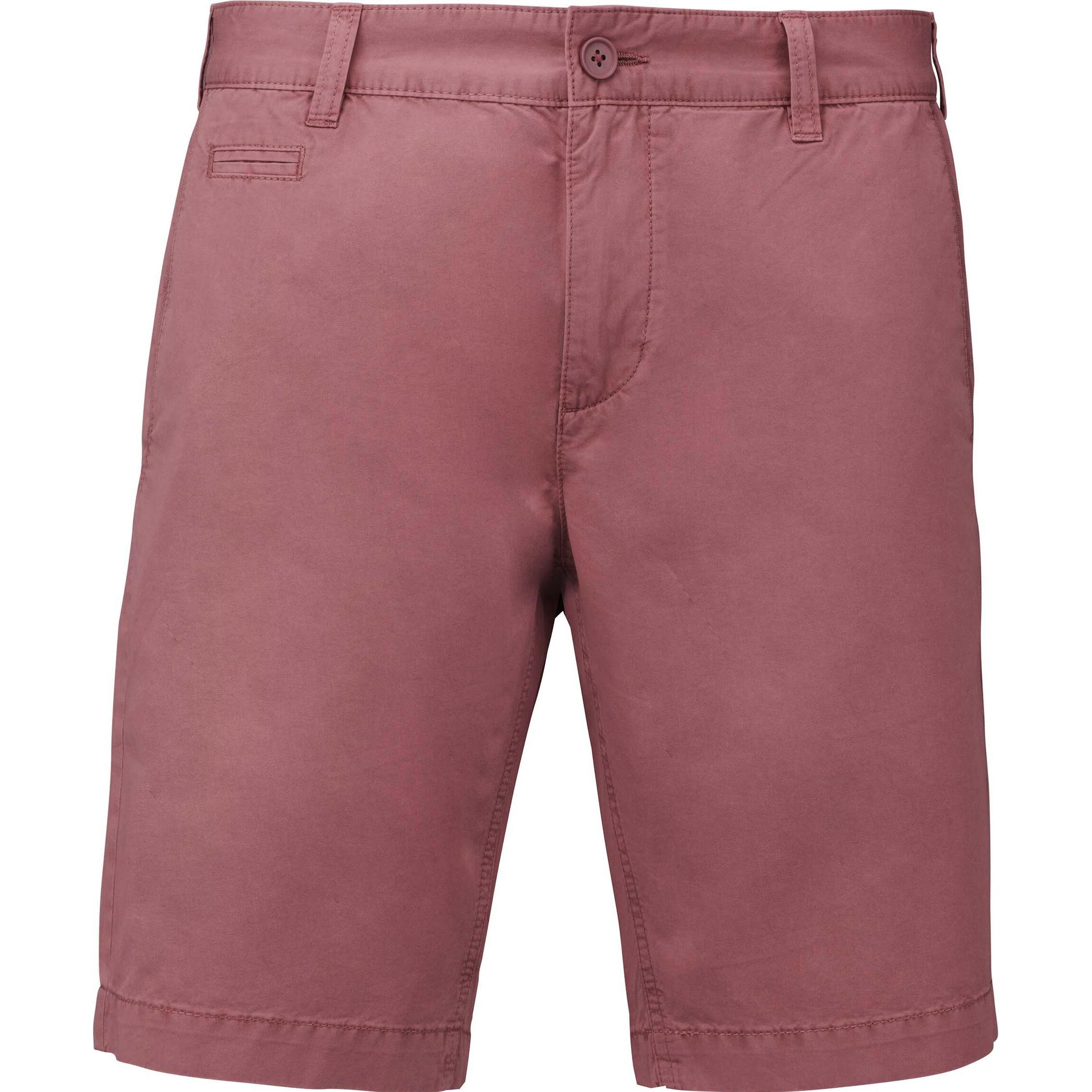 Kariban, Damen, Shorts, Délavé, Rot, (44)