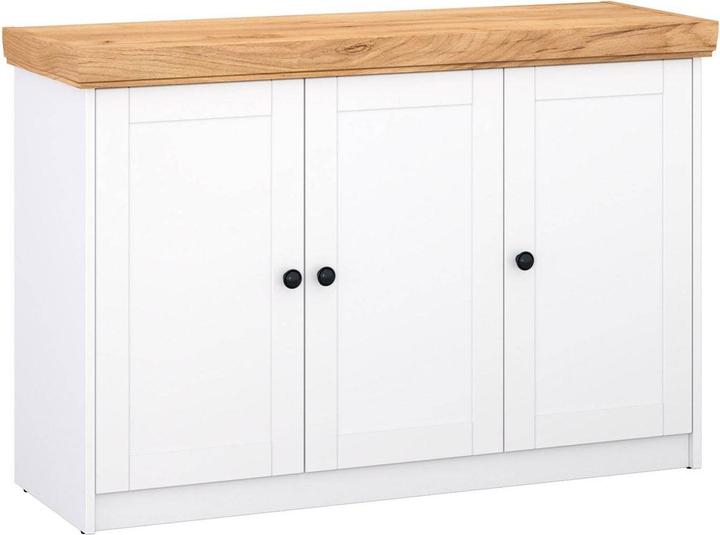 Produktbild Homestyle4u Kommode Sideboard (134.60 x 41.80 x 82 cm)