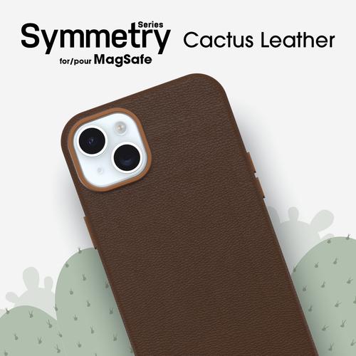 Immagine prodotto OtterBox Symmetry Cactus Leather mit MagSafe (Apple iPhone 14 Plus, Apple iPhone 15 Plus)