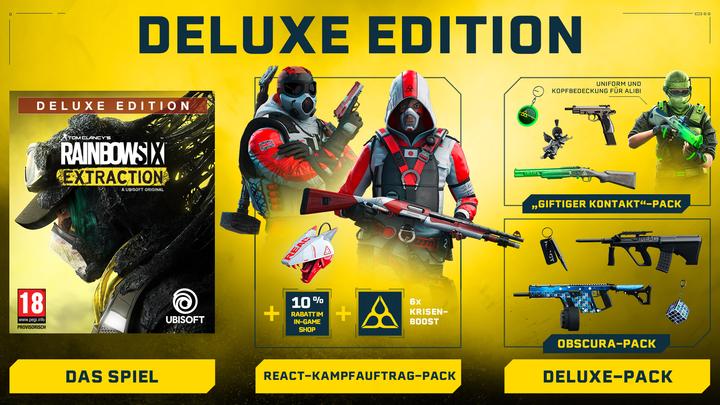Image du produit Ubisoft Rainbow Six : Extraction - Édition Deluxe (Xbox Series X, Multilingue)