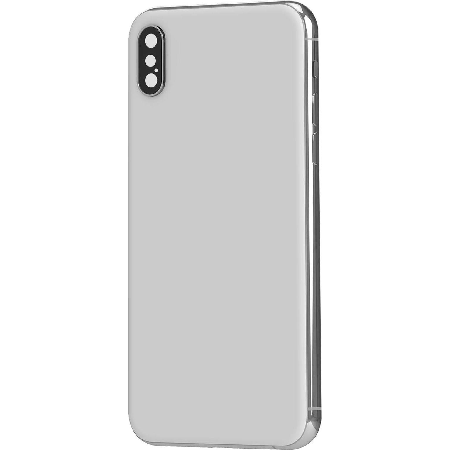 Clappio Gehäuse + Akkudeckel Ersatzteil (iPhone XS), Mobilgerät Ersatzteile, Weiss