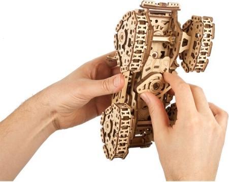 Actual product image Ugears 70204 Tracked Off-Road Vehicle