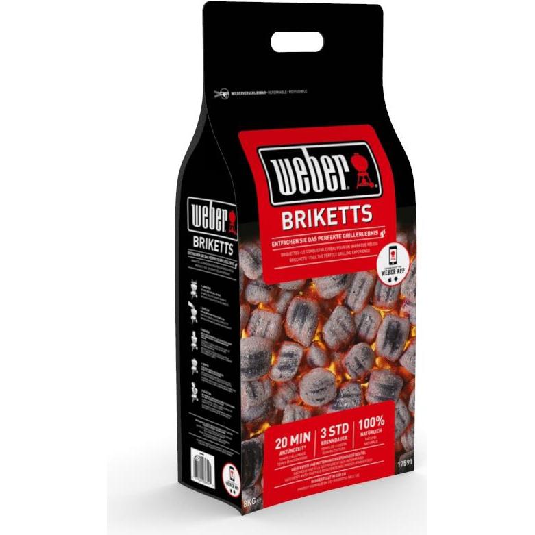 Thumbnail - Weber, Holzkohle, Briketts (8 kg)