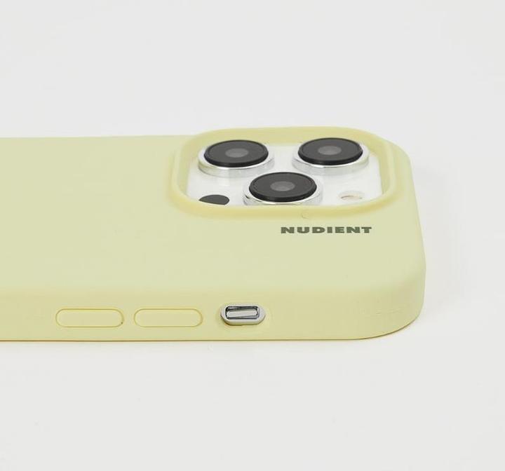 Produktbild Nudient Back Cover Base Case iPhone 14 Plus Pale Yellow (Apple iPhone 14 Plus)