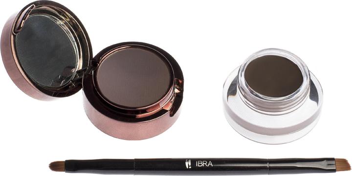Actual product image Ibra Pomada And Brown Eyebrow Shadow 7G (Brown)