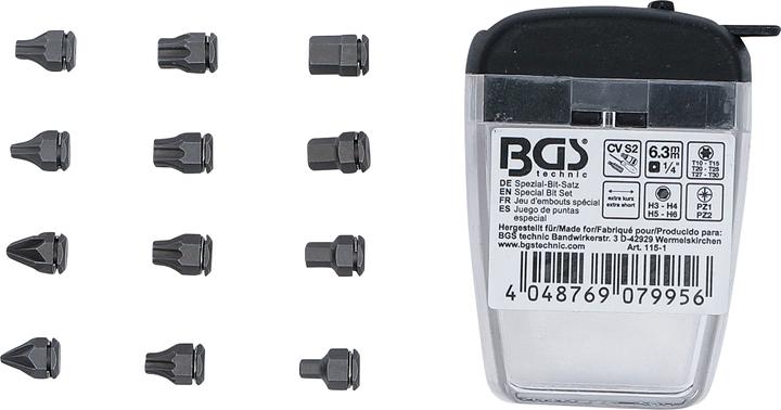 Produktbild BGS Spezial-Bit-Satz (6,3 mm)