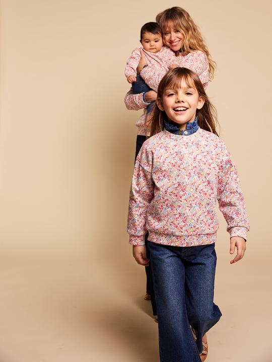 Produktbild Envie de Fraise Mädchen Sweatshirt Blumen-Capsule, Bio-Baumwolle (110)
